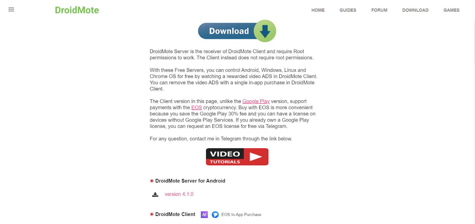 Android Remote Control Apps
