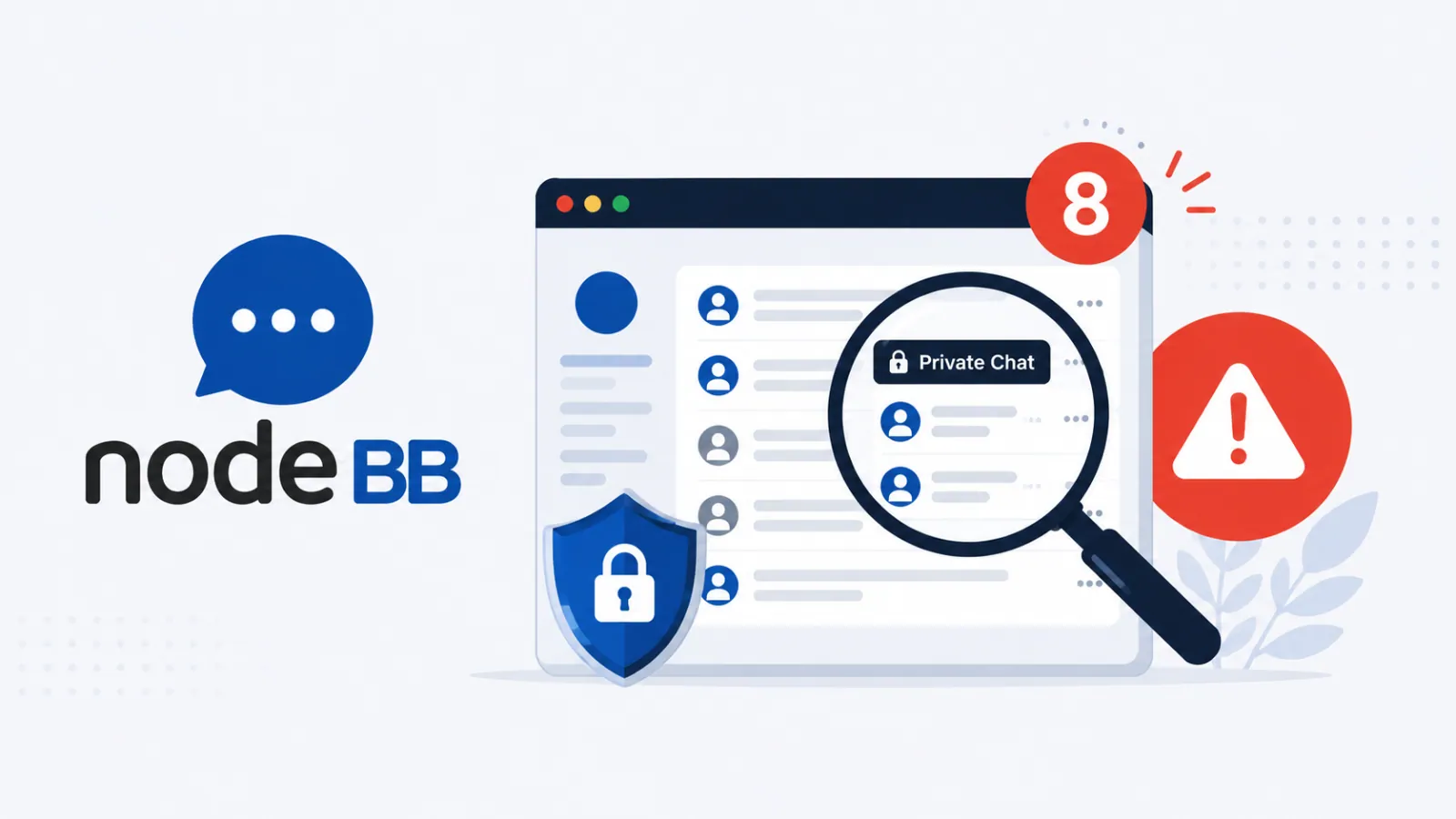 Eight NodeBB Vulnerabilities Let Hackers Read Your Private Chats and Take Over the Forum