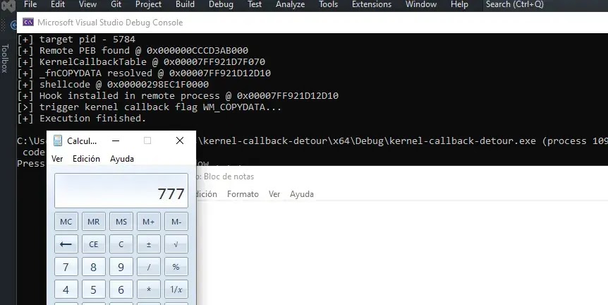 Execution example (Source - Medium)