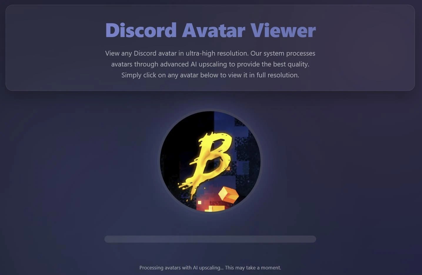 Fake Discord avatar AI upscaler (Source - Check Point)