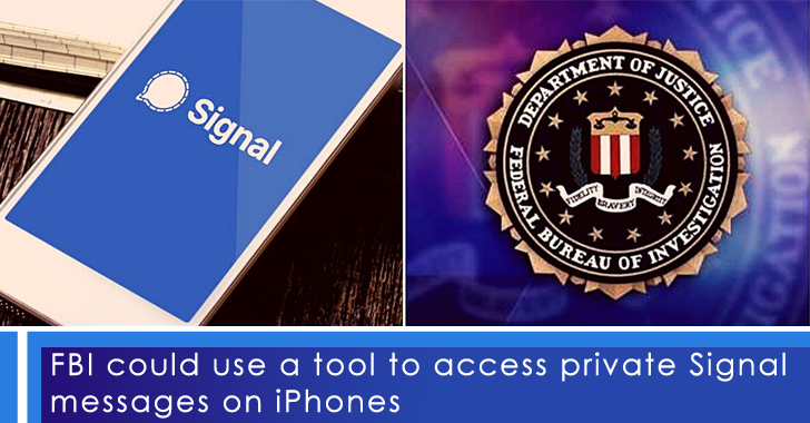 FBI Could use a Tool to Access Private Signal Messages on iPhones