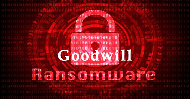 Goodwill Ransomware Demands to Donate to the Poor