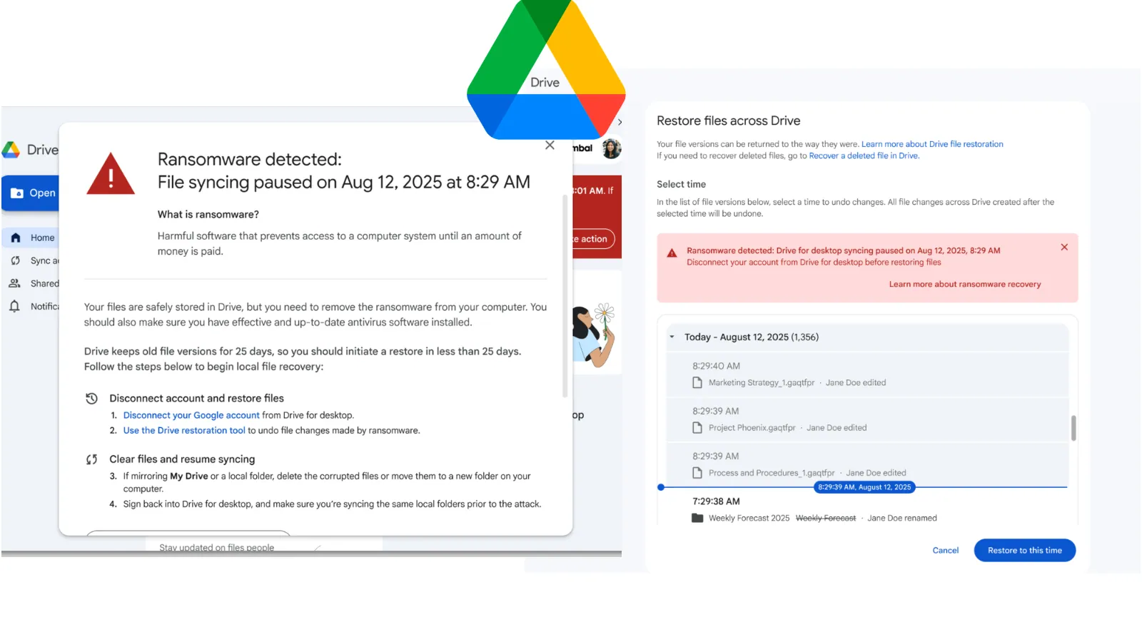 Google Unveils Ransomware Detection and File Restoration for Google Drive