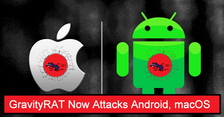 Infamous Windows GravityRAT now Attacks Android, macOS Devices
