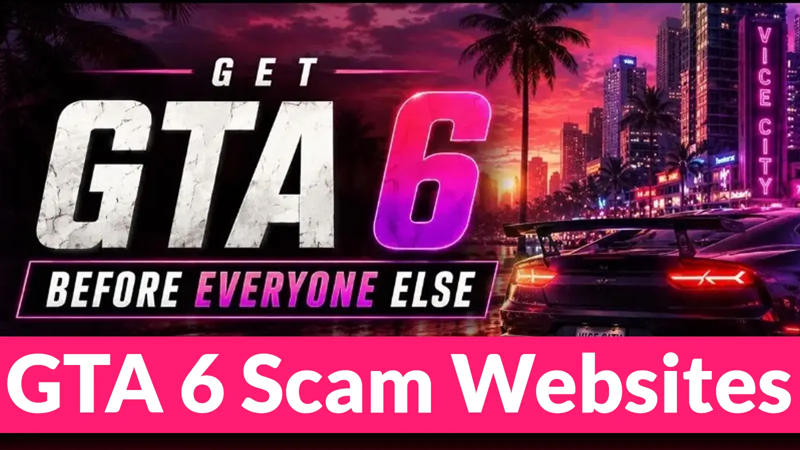 GTA 6 Scam Websites Use AI-Generated Images and Fake Download Buttons to Lure Gamers
