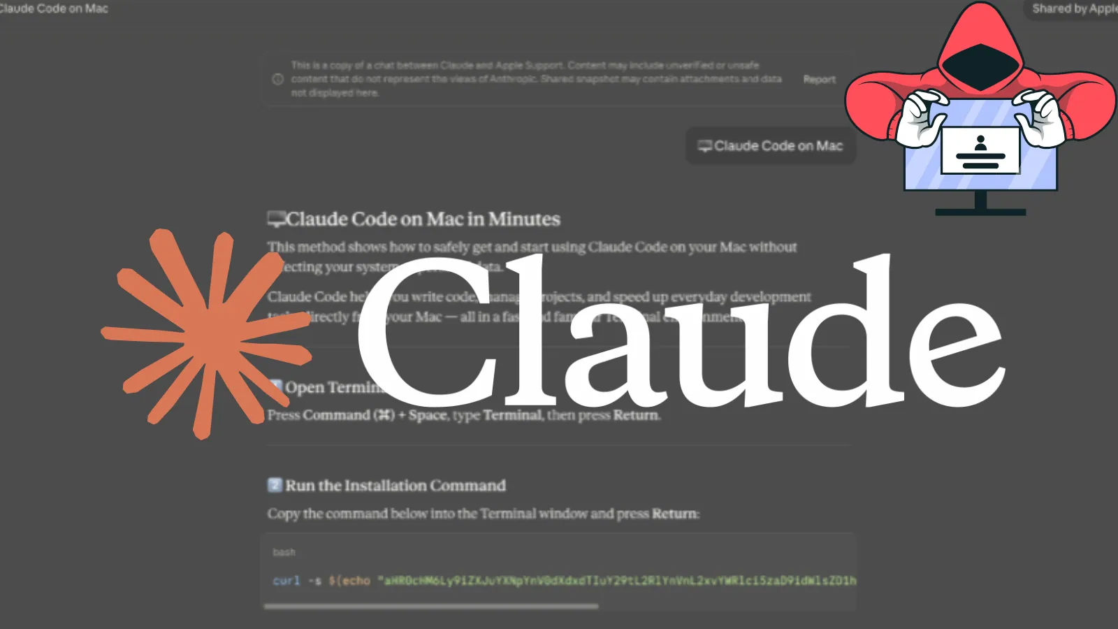 Hackers Abuse Claude.ai Shared Chat Feature to Host the ClickFix Social Engineering Instructions
