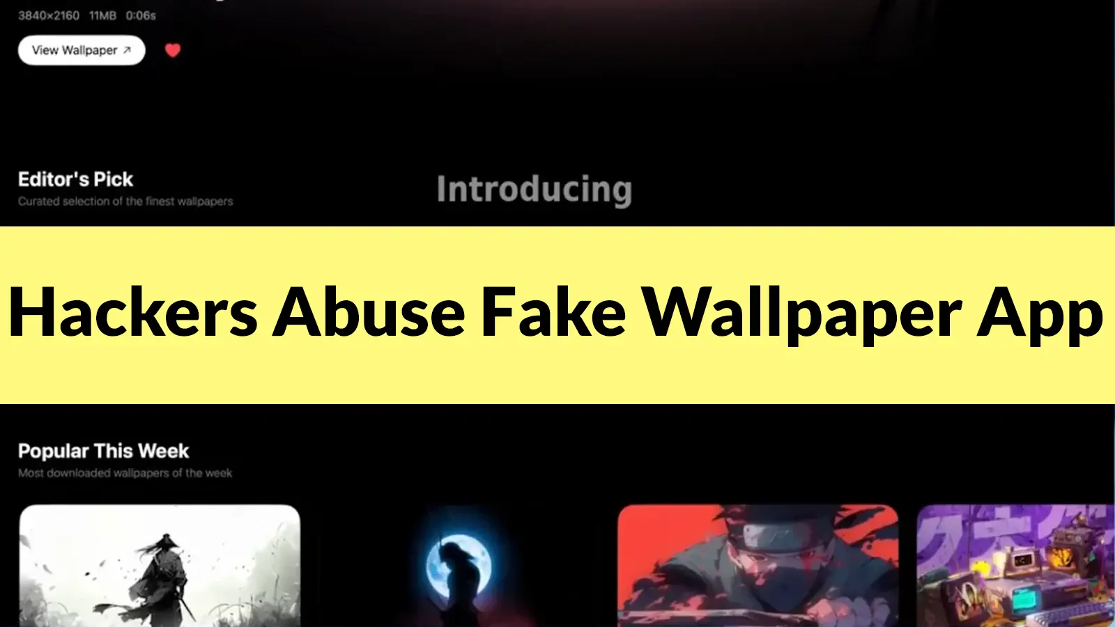 Hackers Abuse Fake Wallpaper App and YouTube Channel to Spread notnullOSX Malware