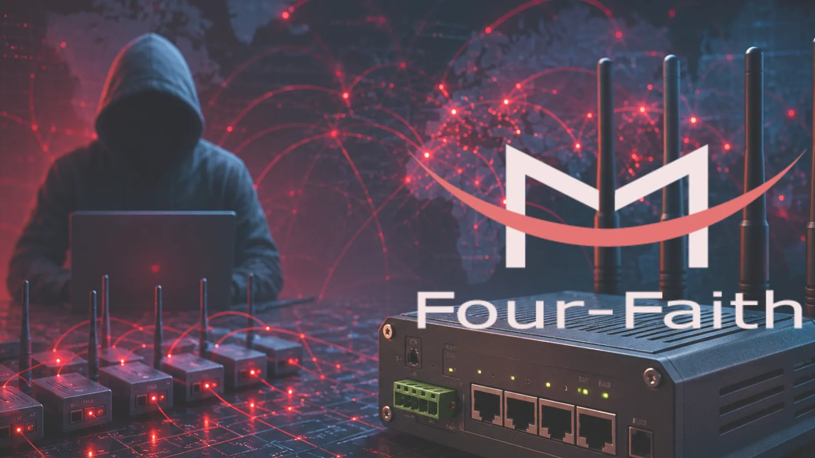 Hackers Hijacking Four-Faith Industrial Routers for Botnet Activity