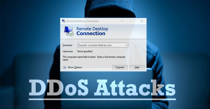 Hackers Can Exploit Windows RDP Servers to Amplify DDoS Attacks