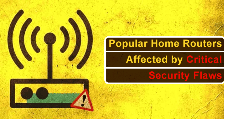 127 Popular Home Routers Including D-Link, Netgear Affected With 53 Critical Security Vulnerabilities