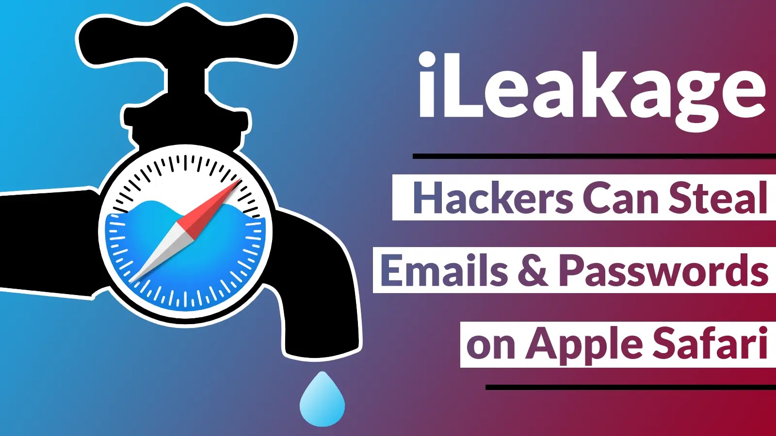 iLeakage – New Attack Let Hackers Steal Emails, Passwords On Apple Safari