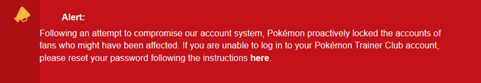 Example of an attack involving preliminary exchange