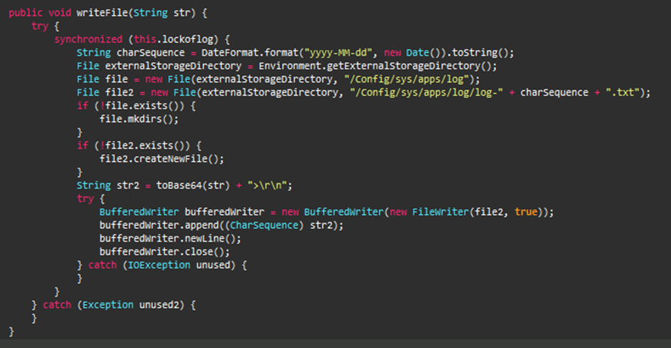 Creating Log files