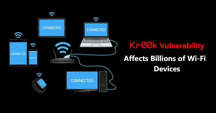 Kr00k – Serious Wi-Fi Vulnerability that Affects Billions of Wi-Fi Devices