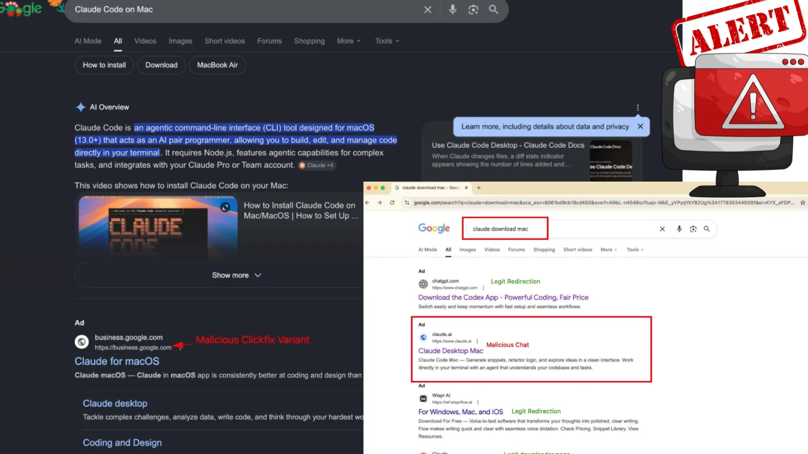 macOS Malware Leverages Google Ads and Legitimate Claude.ai Shared Chats to Deliver Malware