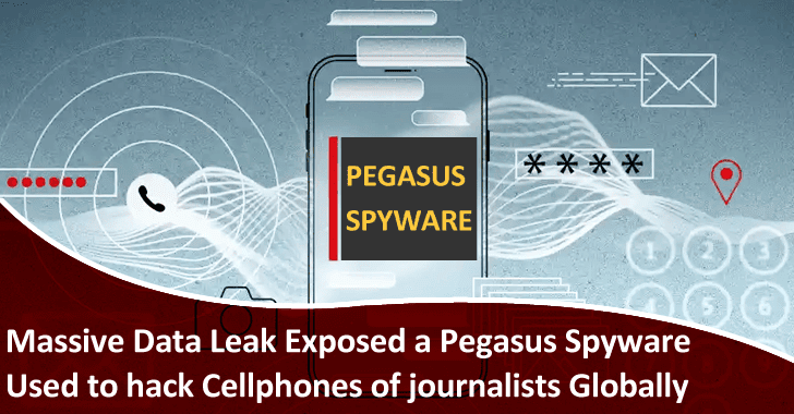 Massive Data Leak Exposed a Pegasus spyware Used to Hack Cellphones of Journalists Globally