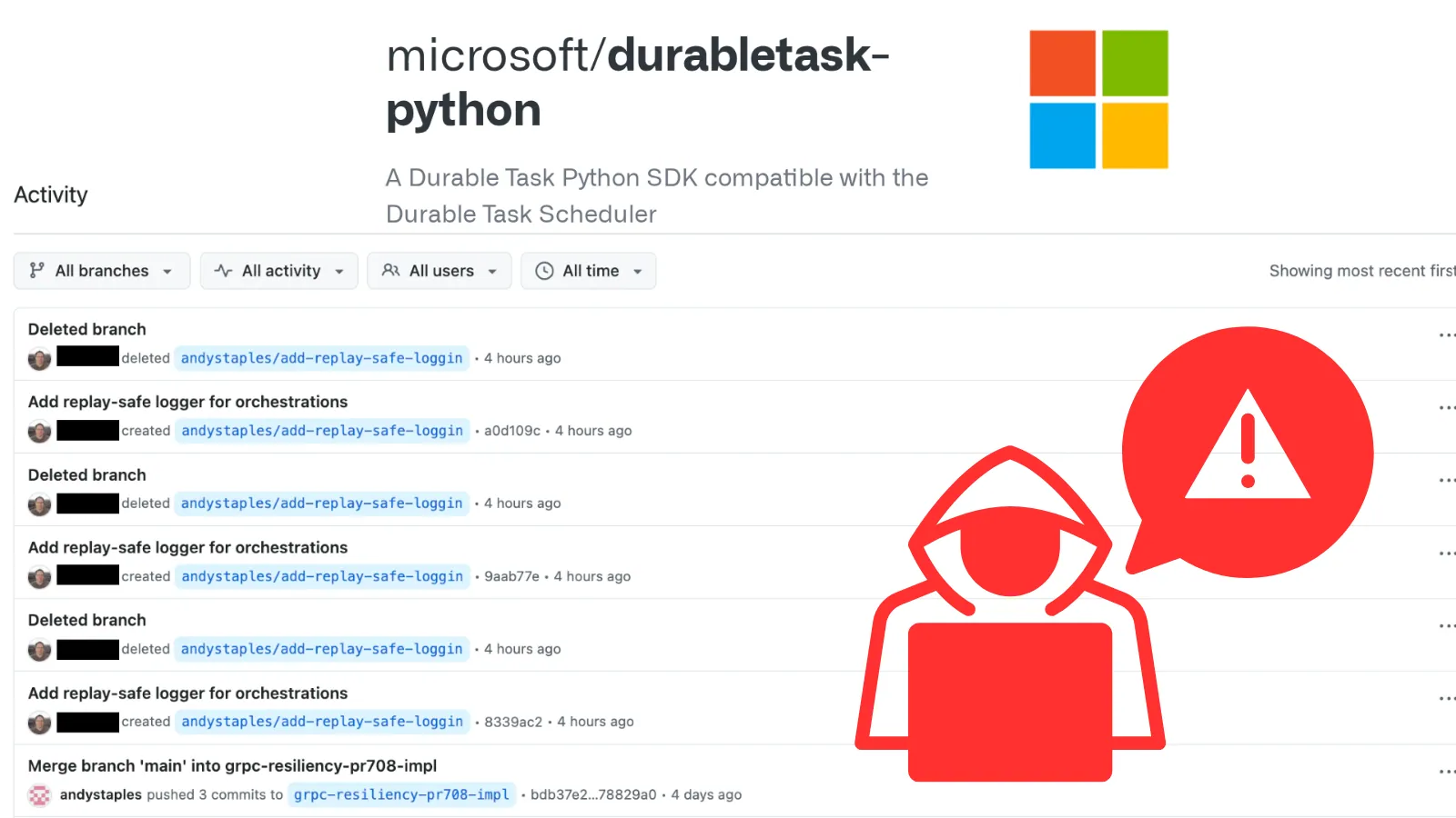 Microsoft Python Client DurableTask Compromised by TeamPCP Hackers