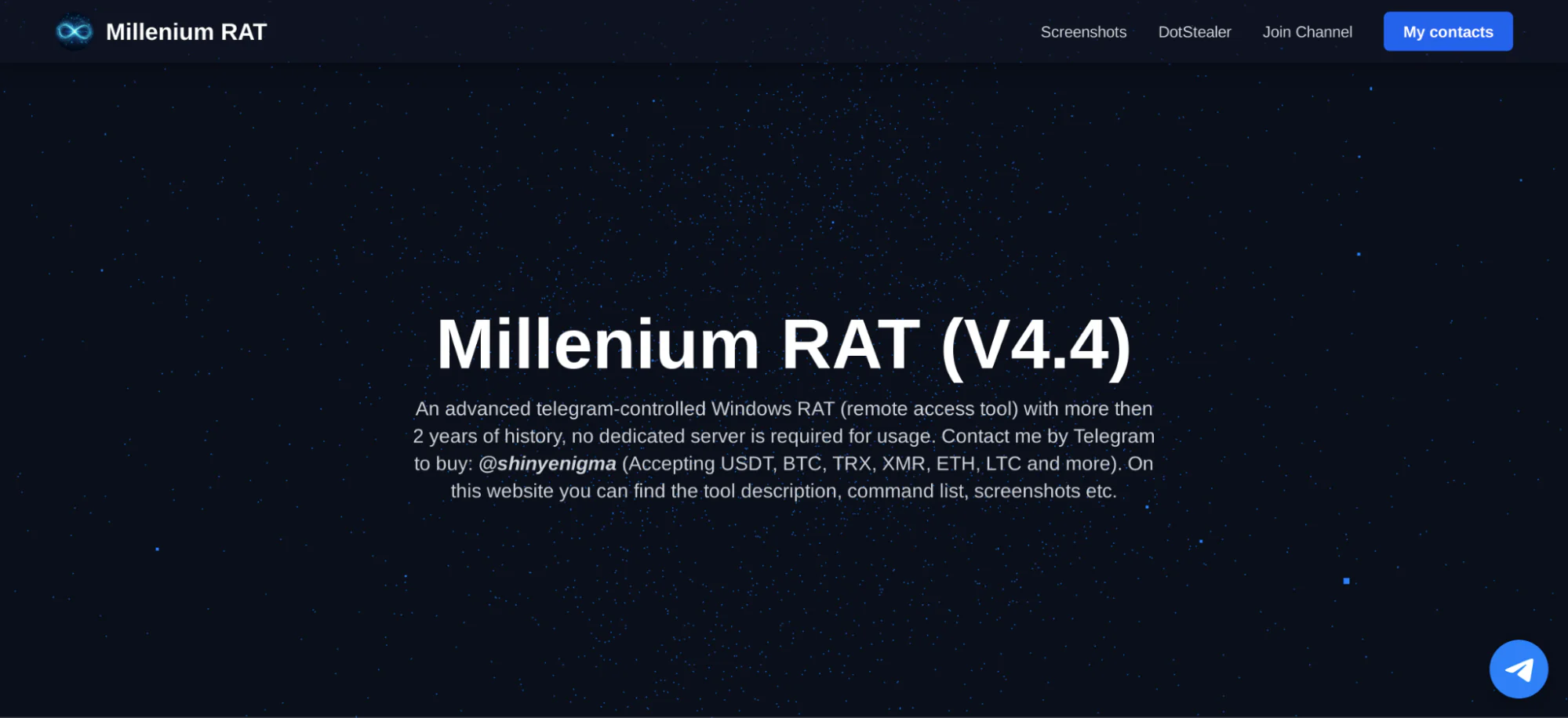 milleniumrat[.]online (Source - Group-IB)