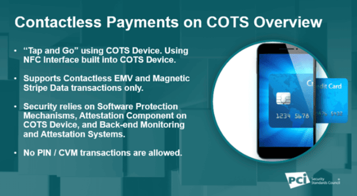 PCI SSC Published Data Security Standard For Solutions to Accept Contactless Payments Using a Smartphone