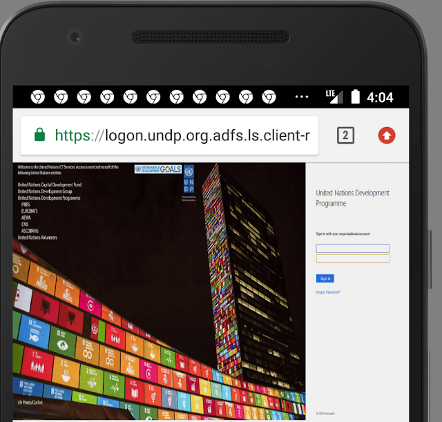 Mobile-aware Phishing Attack Targeting United Nations & Humanitarian Organizations Such as UNICEF