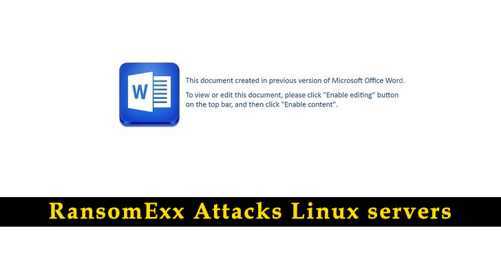 RansomExx newer variants adapted to Attack Linux servers