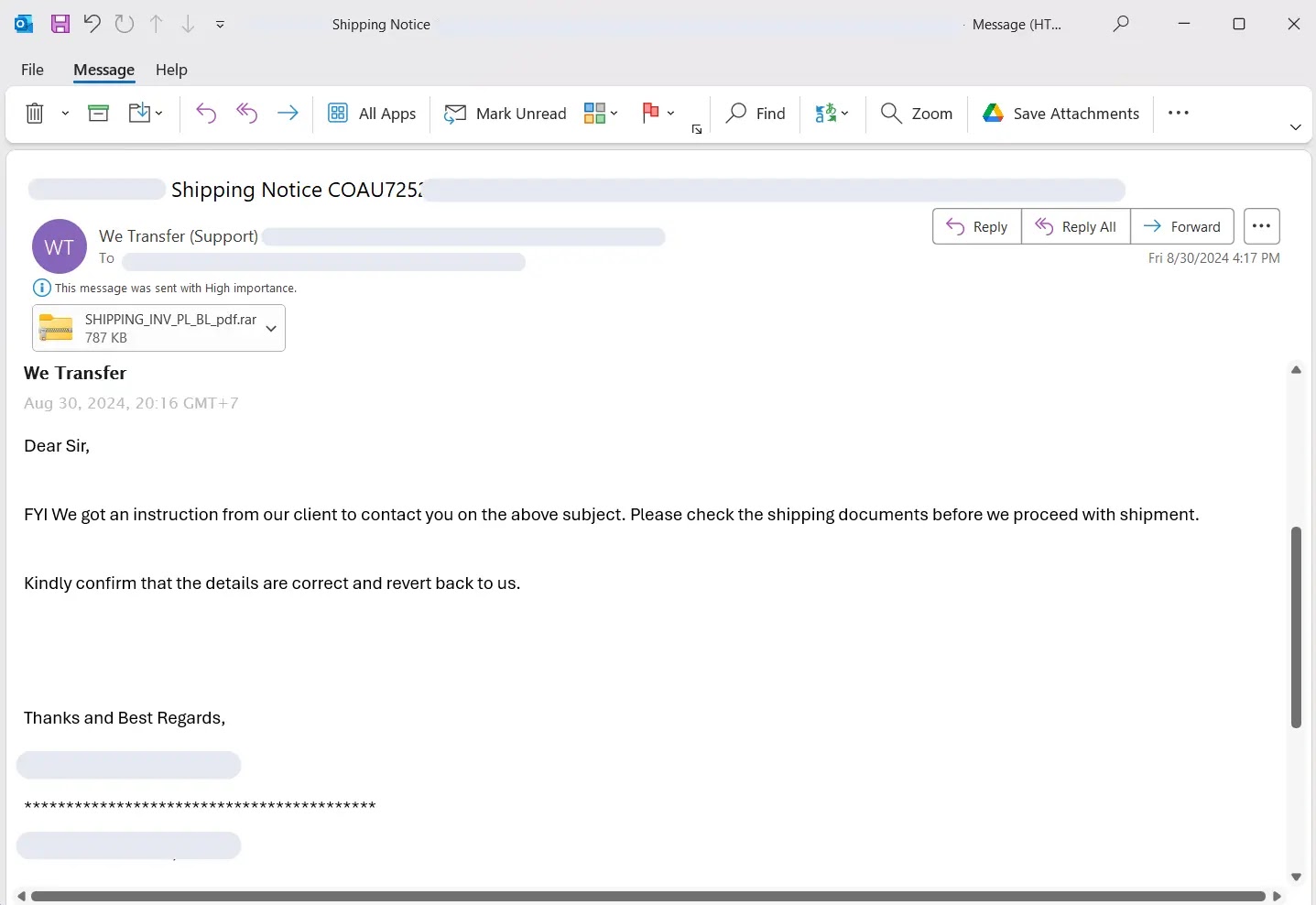 Phishing Attack