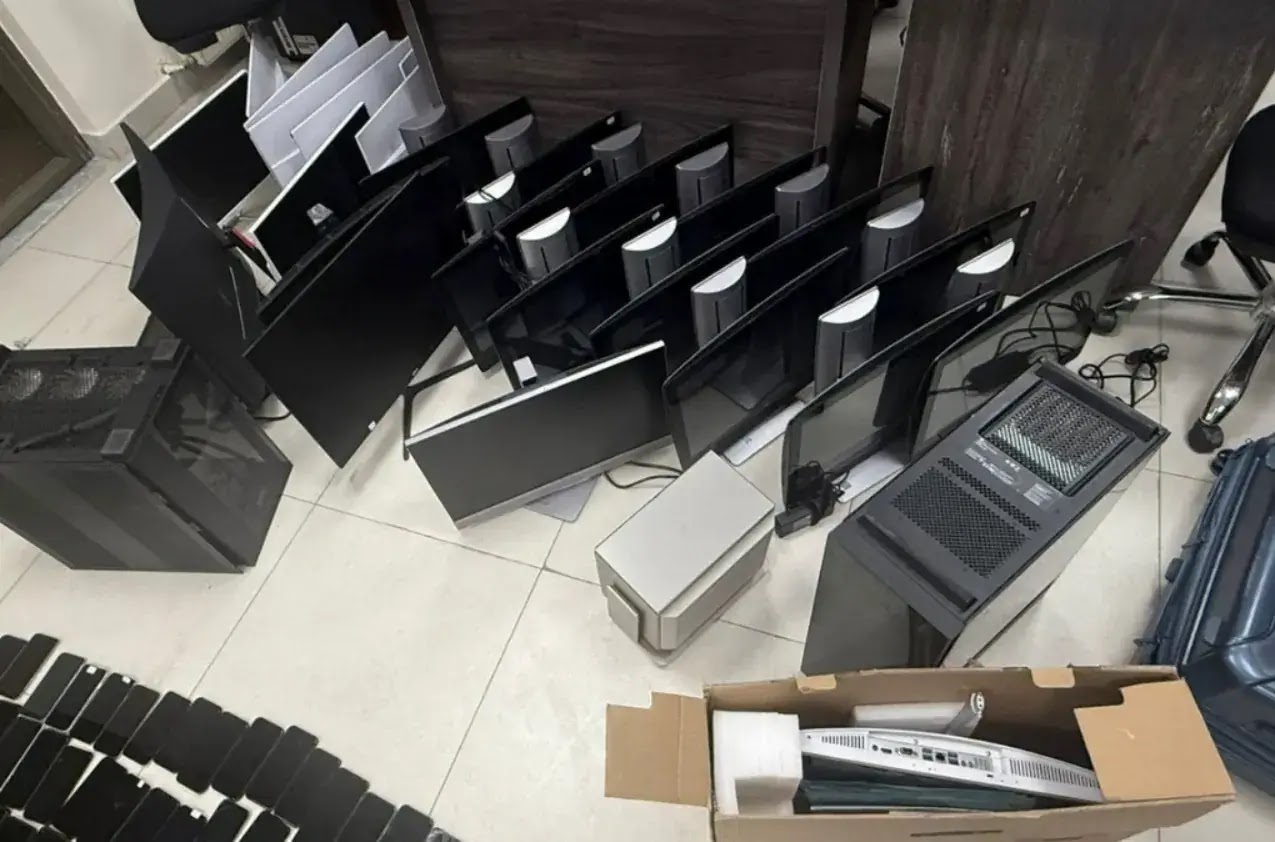 seizure of 53 servers (Source: Interpol)