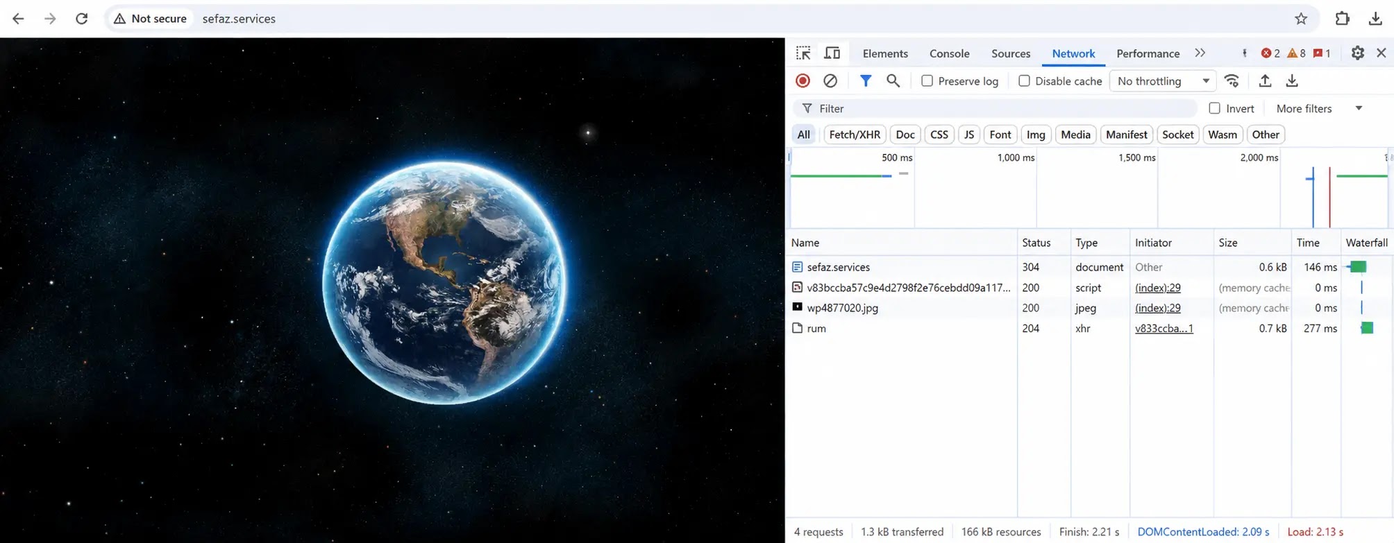 Shared wallpaper image discovered across multiple attacker-controlled domains (Source - CATO)