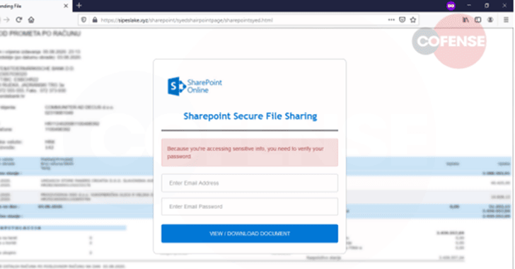 New Phishing Campaign Found in Microsoft’s own Secure Email Gateway (SEG) Uses SharePoint Documents