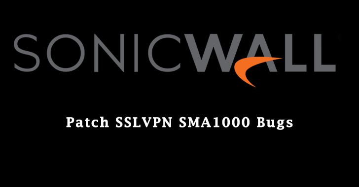 SonicWall Strongly Urges Organizations to Patch SSLVPN SMA1000 Bugs
