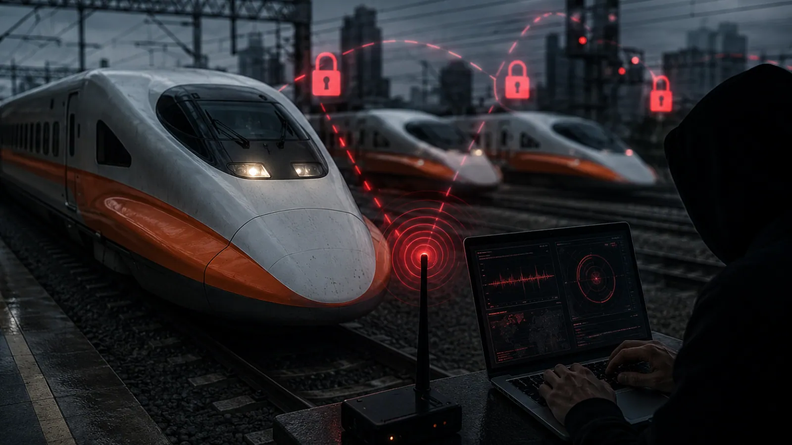 Taiwan High Speed Rail Hacked Using Radio Signal Spoofing Attack That Halted Three Trains