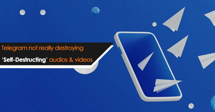 Telegram Self-destructing Audio and Video Files Not Deleted Files From Devices