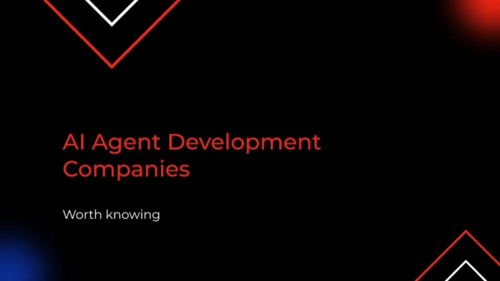 Top AI Agent Development Companies in UK [2026 Selection]