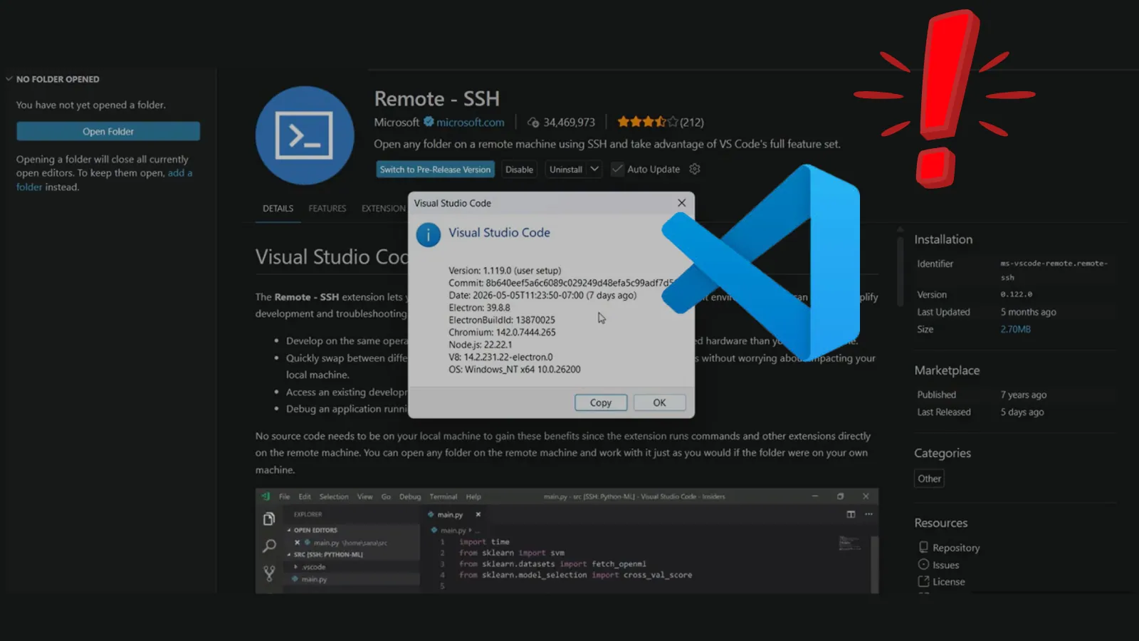 VS Code Remote-SSH RCE Lets Attackers Pivot From Developer Machines to Cloud Servers