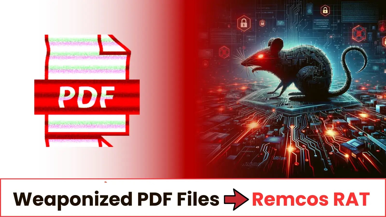 Hackers using Weaponized PDF Files to Deliver Remcos RAT