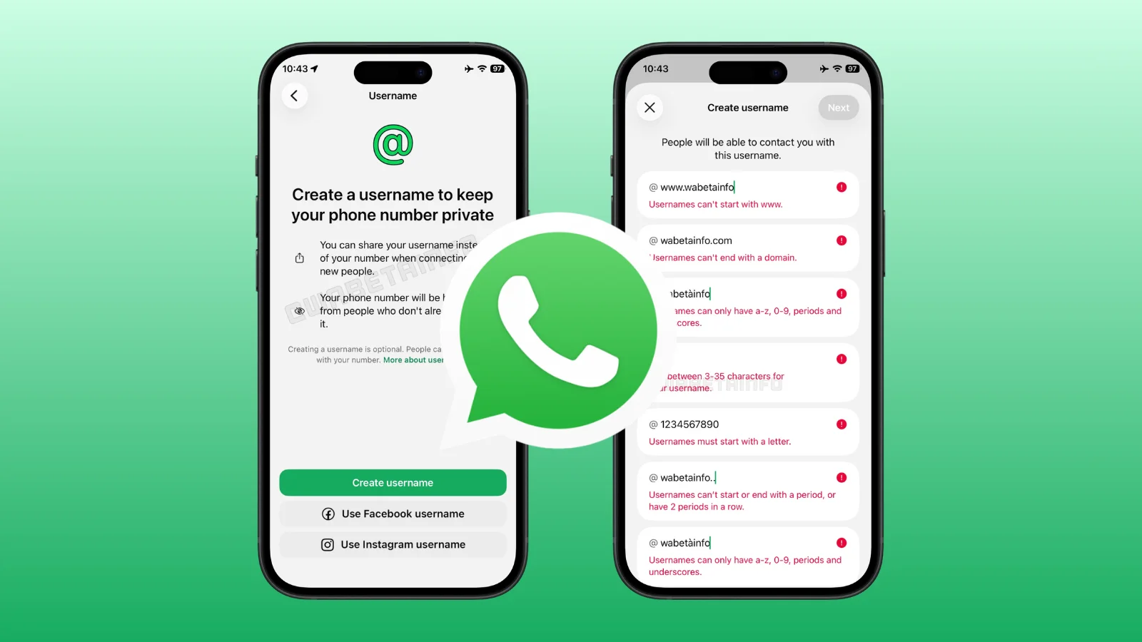 WhatsApp Introduces Username Feature for Connecting Without Sharing Phone Numbers